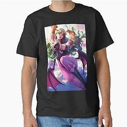 Morrigan Aensland Darkstalkers The Vampire Succubus Classic T-Shirt