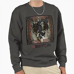 The Morrigan Irish War Goddess Pullover Sweatshirt