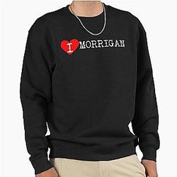 I Heart Morrrigan - Love Morrigain Pullover Sweatshirt