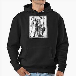 Morrigan the Celtic Battle Goddess Art Pullover Hoodie