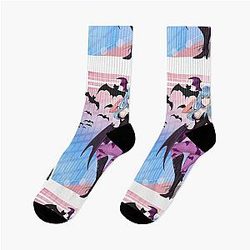 Morrigan Aensland Socks