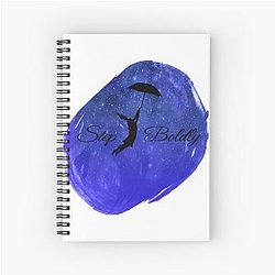 Morrigan Crow Step Boldly Notebook