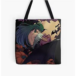 Morrigan Darkstalkers Tote Bag
