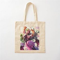 Morrigan Aensland Darkstalkers Vampire Succubus Cotton Tote Bag