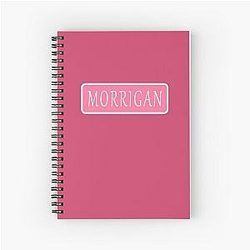Morrigan Girls Notebook
