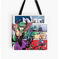 Morrigan Aensland 33 All Over Tote Bag