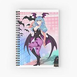 Morrigan Aensland Spiral Notebook