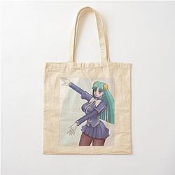 Morrigan Aensland Cotton Tote Bag