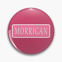 Morrigan Girls Name Pin