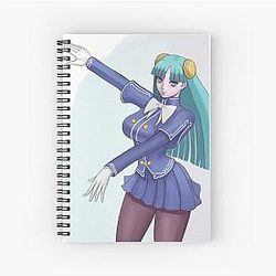 Morrigan Aensland Spiral Notebook