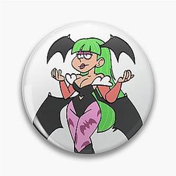 Sleepy Morrigan Pin