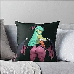 Goblin Morrigan Throw Pillow