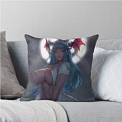 nurse morrigan throw pillow