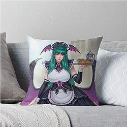 Morrigan Aensland Throw Pillow