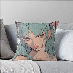 Morrigan 4 Throw Pillow