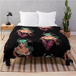 Cute Morrigan Aensland Blanket