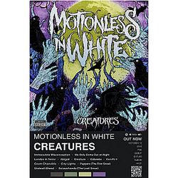Creatures 4 Colors DTNK3007 Motionless In White Poster