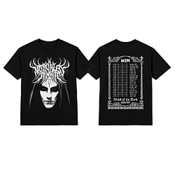 Death Metal Logo 2026 DTNK3007 Motionless In White T-Shirt