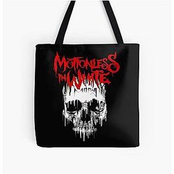 Skull MIW ..Motionless White Trending 1 Motionless in white Classic T-Shirt All Over Print Tote Bag RB0809