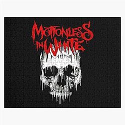 Skull MIW ..Motionless White Trending 1 Motionless in white Classic T-Shirt Jigsaw Puzzle RB0809