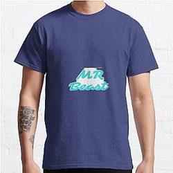 MrBeast Clothing and Accessories Collection Classic T-Shirt RB1409