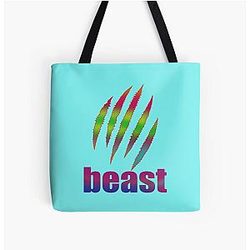 Logo beast,fanny beast Tiger beast All Over Print Tote Bag RB1409
