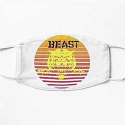 gaming beast style Vintage t-shirts Flat Mask RB1409