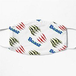 Logo beast,fanny beast Tiger tiger Flat Mask RB1409