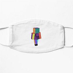 Karl Jacobs Mrbeast Minecraft skin Flat Mask RB1409