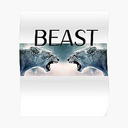 logo beast fanny beast Poster RB1409