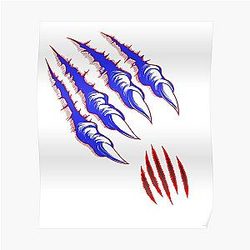 Logo beast,fanny beast Tiger fanny  Poster RB1409