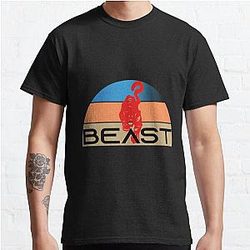 logo beast Vintage beast t-shirts Classic T-Shirt RB1409