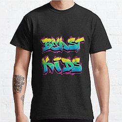 Logo,logo beast,Mrbeast,beast,Kids,funny  Classic T-Shirt RB1409