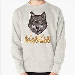 Copy of logo beast fanny beast black Pullover Sweatshirt RB1409