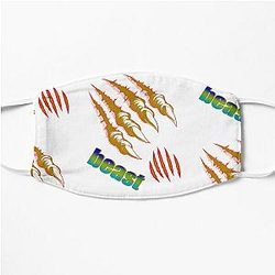 Logo beast,fanny beast Tiger fanny  Flat Mask RB1409