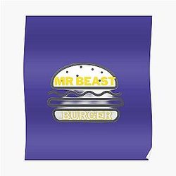 Copie de MrBeast Clothing and Accessories Collection Poster RB1409