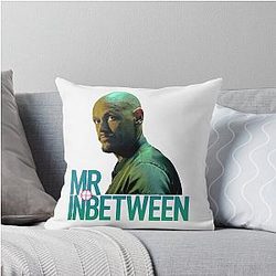 Mr. Inbetween Ray Shoesmith Throw Pillow