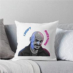 Mr. Between Ray Smith Throw Pillow