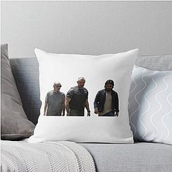 Mr. Inbetween 3 Man Throw Pillow