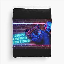 Mr Inbetween I Don't Answer Questions Duvet Cover