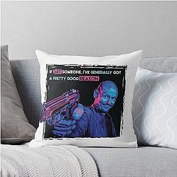 Mr. Between Ray Showsmith 5 Throw Pillow