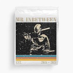 Retro Mr In-Between Duvet Cover