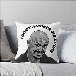 Mr. Inbetween Ray Showsmith Throw Pillow