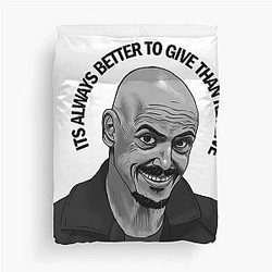 Mr Inbetween Ray Showsmith Duvet Cover