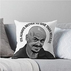 Mr. Inbetween Ray Showsmith Throw Pillow