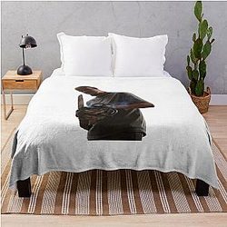 Mr. Inbetween Shoesmith Throw Blanket
