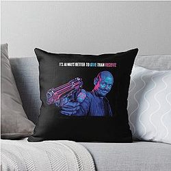 Mr. Inbetween Throw Pillow