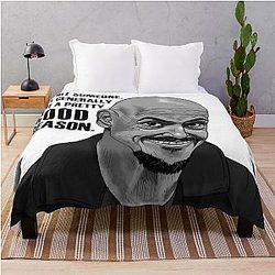 Mr. Inbetween Throw Blanket