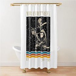Retro Mr. Inbetween Shower Curtain
