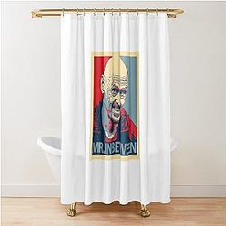 Mr. Inbetween Shower Curtain